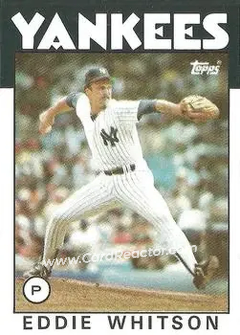 1986 Topps #15 Eddie Whitson