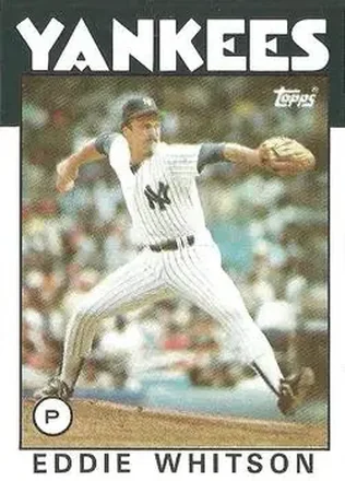 1986 Topps #15 Eddie Whitson