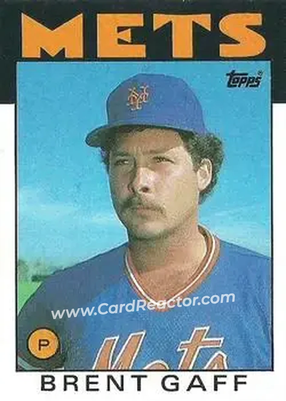 1986 Topps #18 Brent Gaff