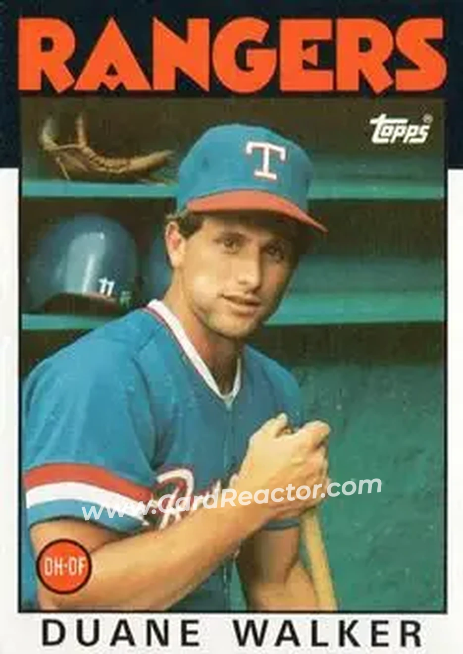 1986 Topps #22 Duane Walker