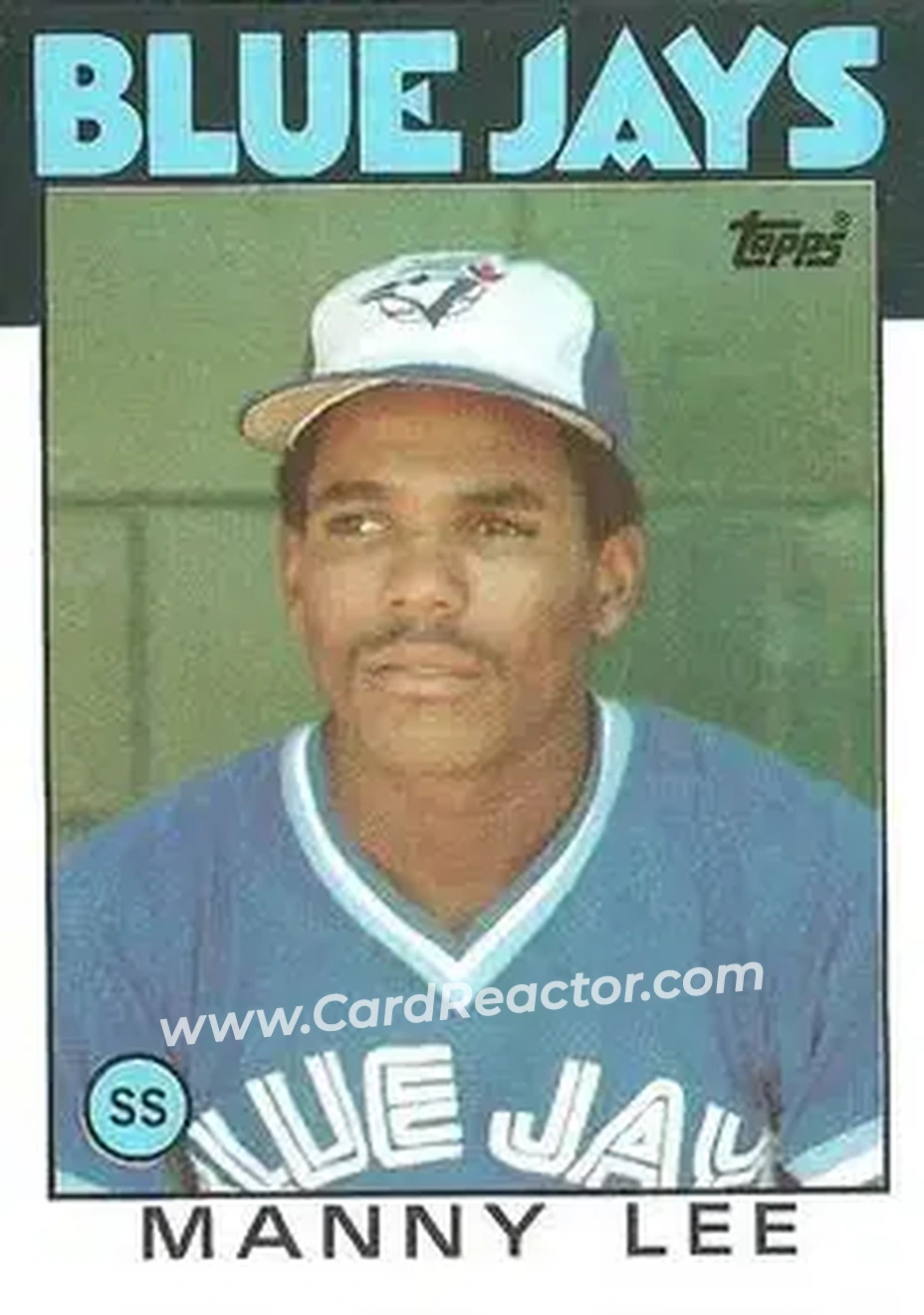 1986 Topps #23 Manny Lee