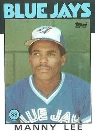 1986 Topps #23 Manny Lee