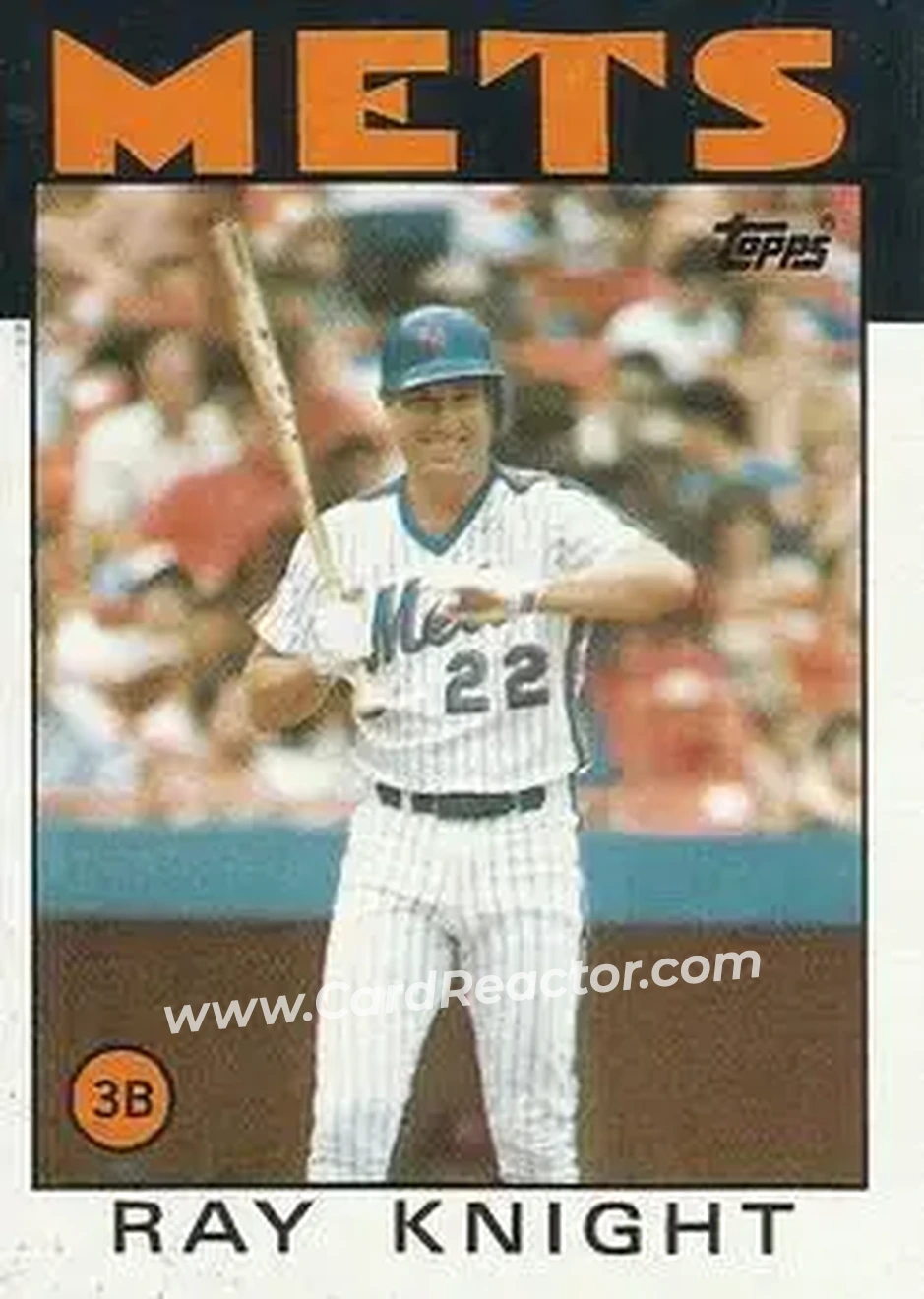 1986 Topps #27 Ray Knight