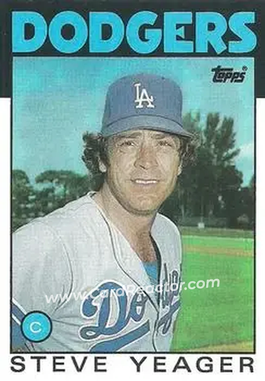 1986 Topps #32 Steve Yeager