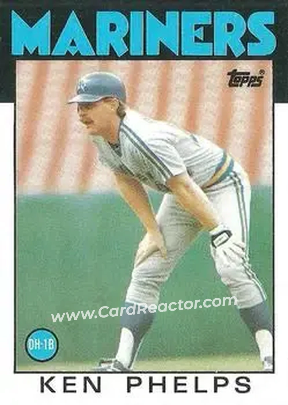 1986 Topps #34 Ken Phelps