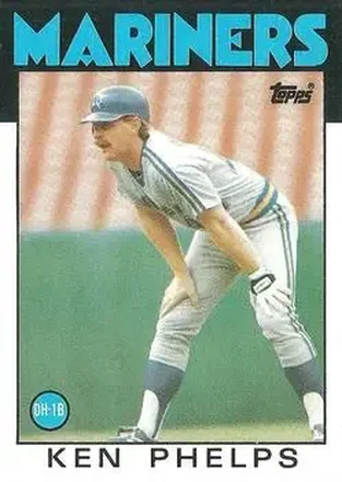 1986 Topps #34 Ken Phelps