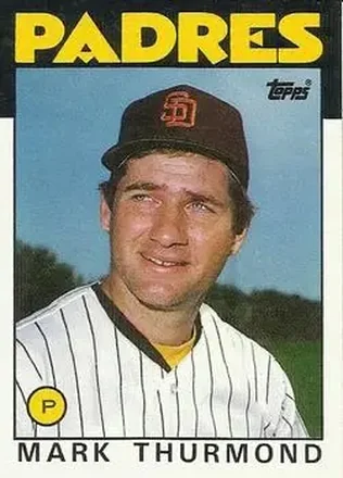 1986 Topps #37 Mark Thurmond