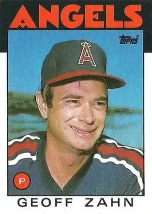 1986 Topps #42 Geoff Zahn