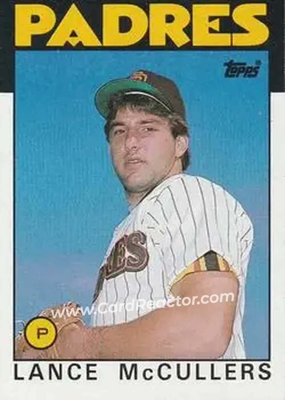 1986 Topps #44 Lance McCullers