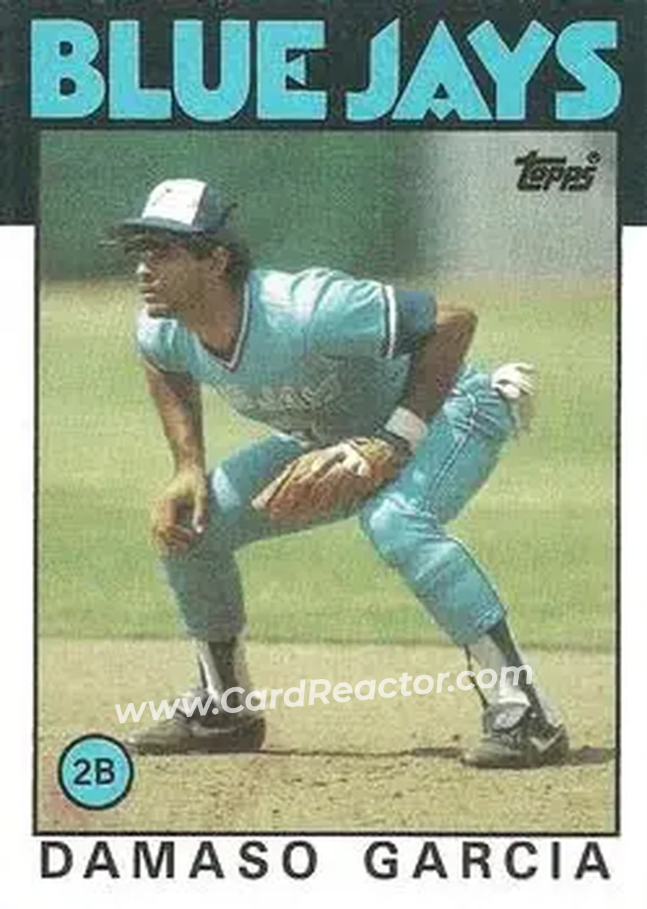 1986 Topps #45 Damaso Garcia