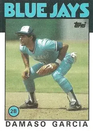 1986 Topps #45 Damaso Garcia