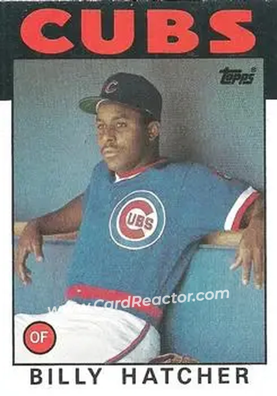 1986 Topps #46 Billy Hatcher