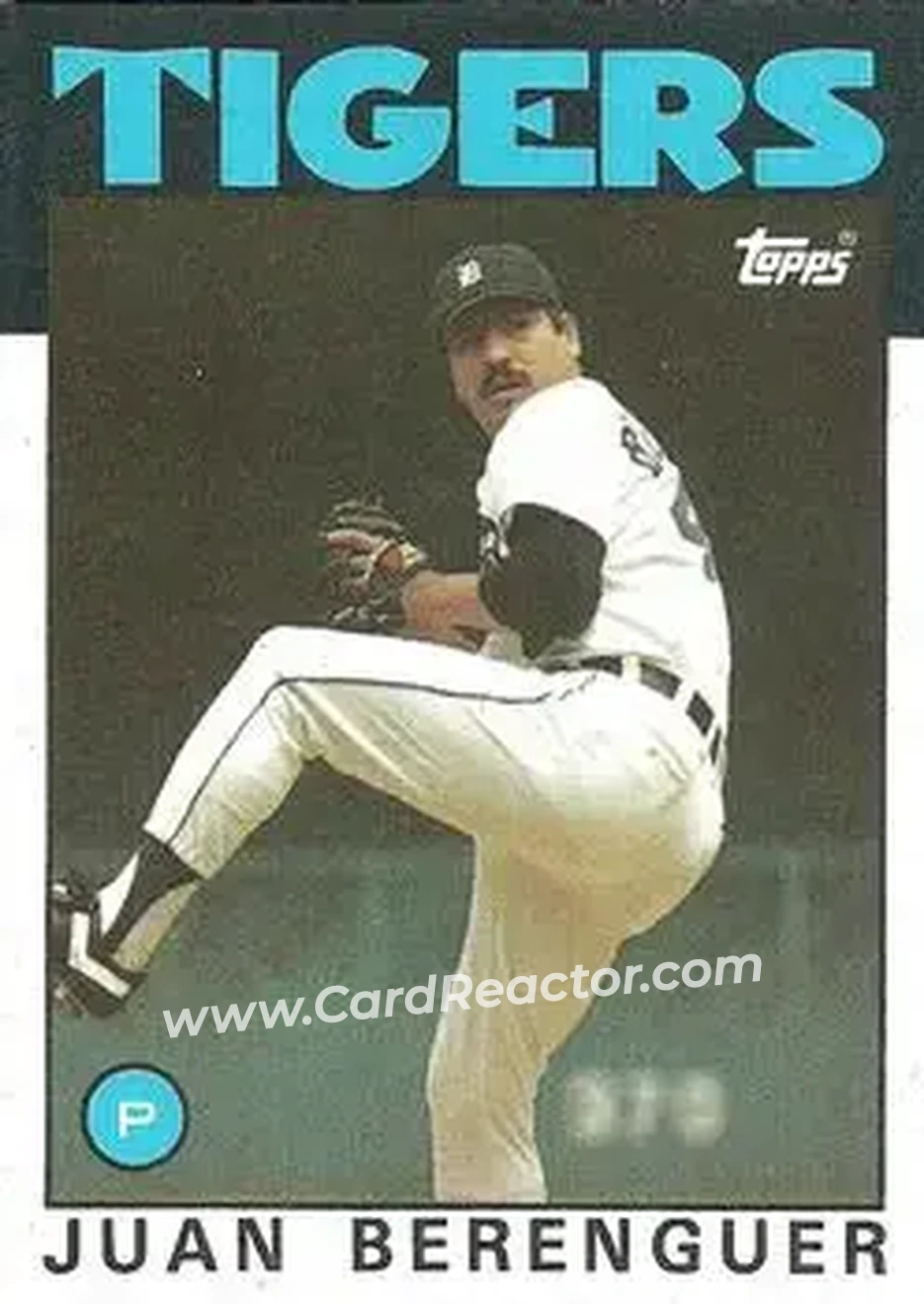 1986 Topps #47 Juan Berenguer