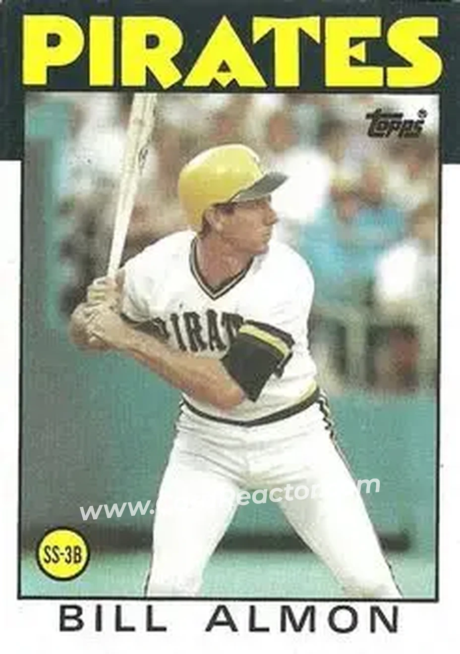1986 Topps #48 Bill Almon