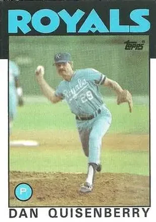 1986 Topps #50 Dan Quisenberry