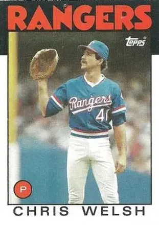 1986 Topps #52 Chris Welsh