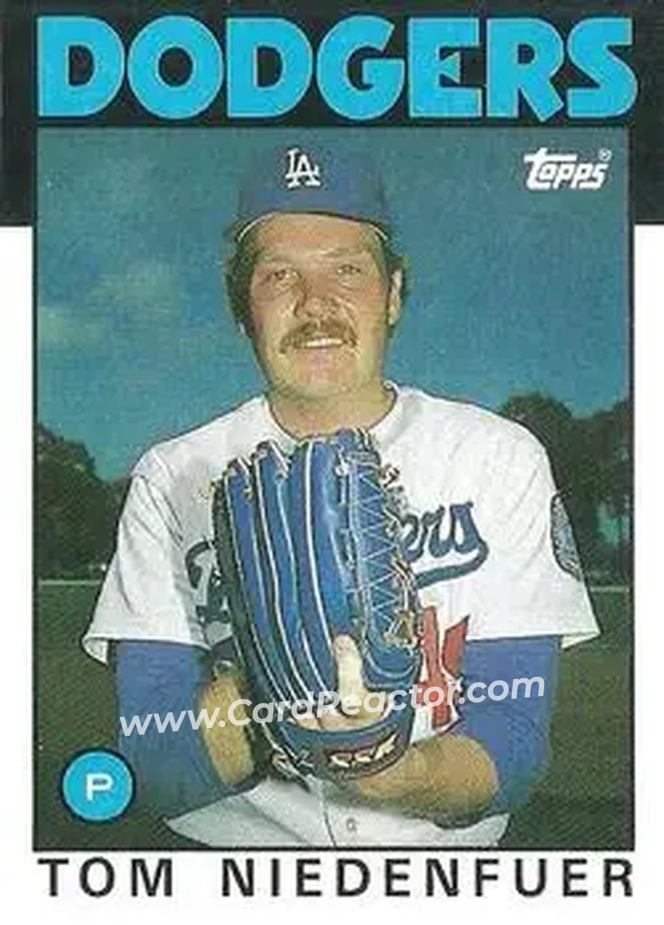 1986 Topps #56 Tom Niedenfuer