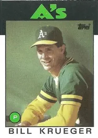 1986 Topps #58 Bill Krueger