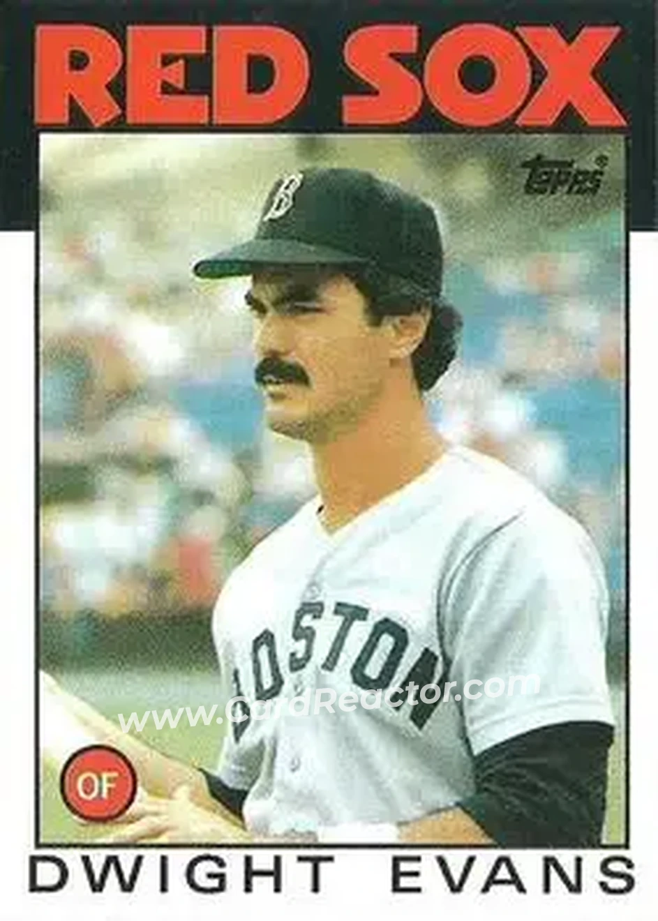1986 Topps #60 Dwight Evans