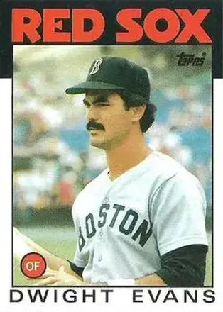 1986 Topps #60 Dwight Evans