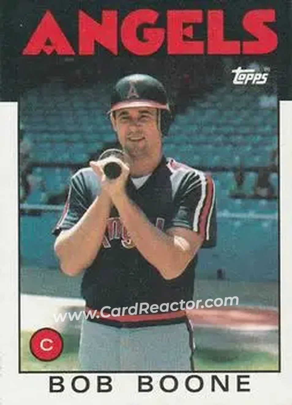 1986 Topps #62 Bob Boone