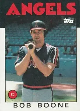 1986 Topps #62 Bob Boone