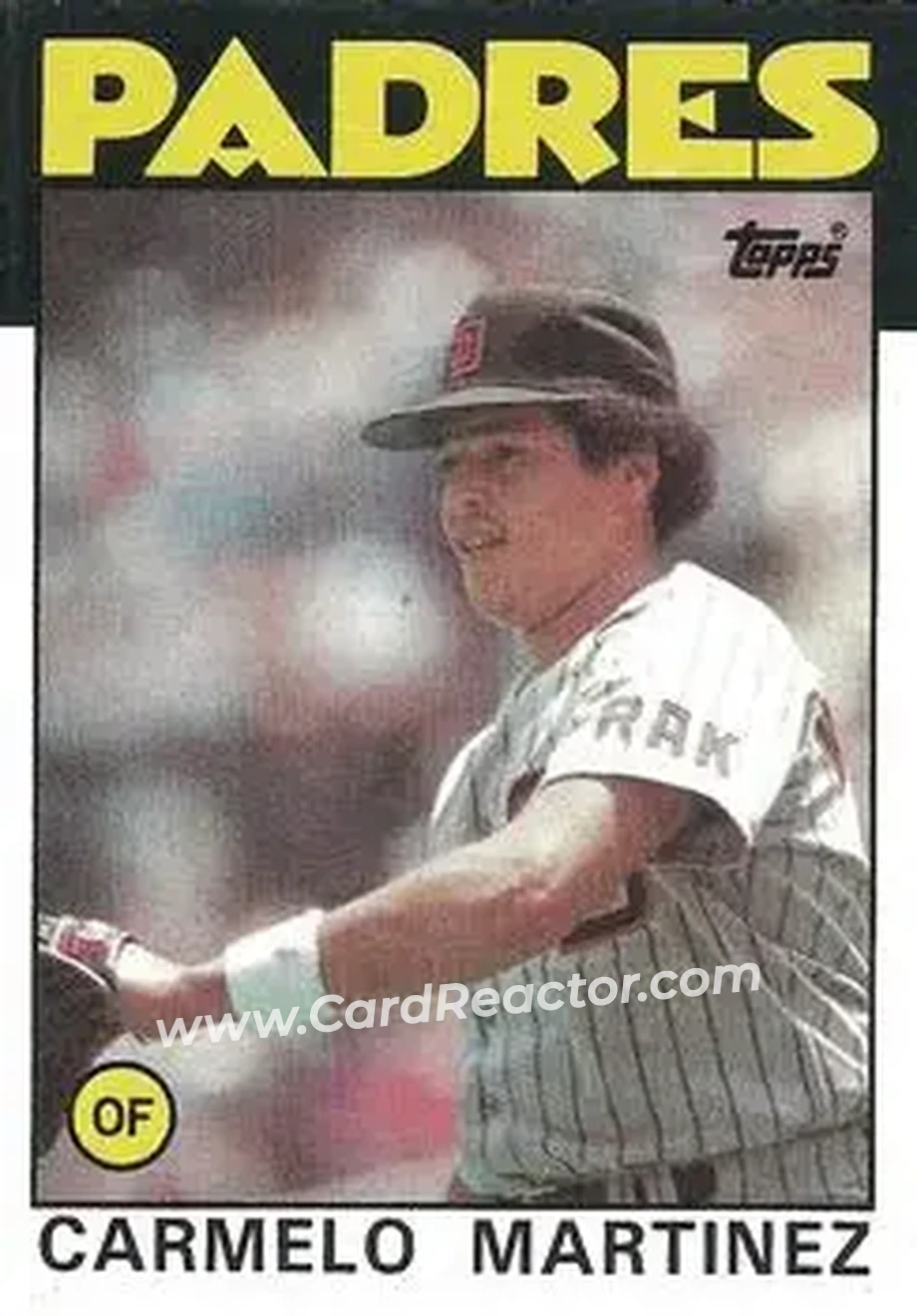 1986 Topps #67 Carmelo Martinez