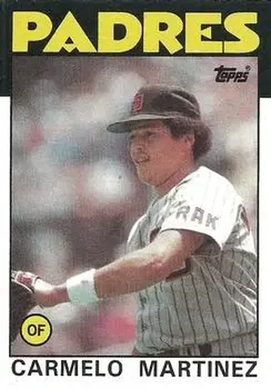 1986 Topps #67 Carmelo Martinez