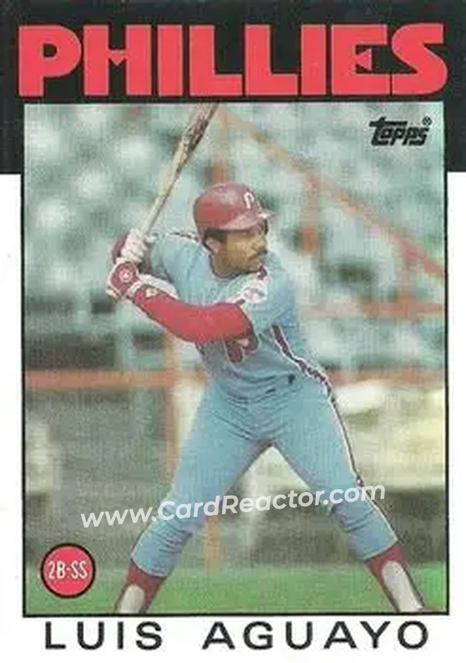 1986 Topps #69 Luis Aguayo