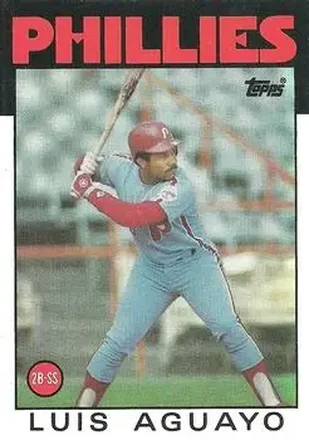 1986 Topps #69 Luis Aguayo