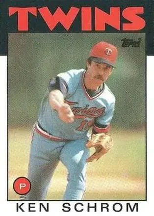 1986 Topps #71 Ken Schrom