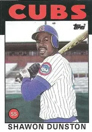 1986 Topps #72 Shawon Dunston