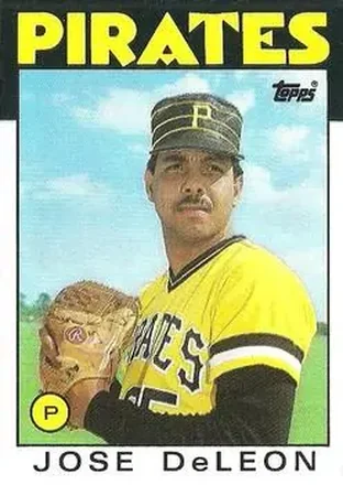 1986 Topps #75 Jose DeLeon