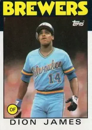 1986 Topps #76 Dion James