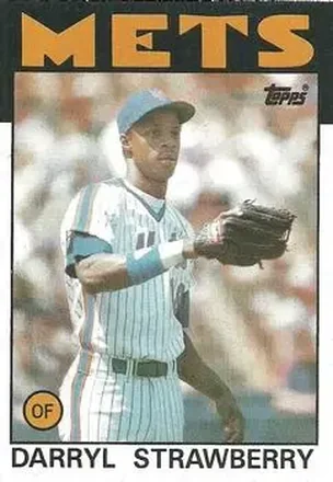 1986 Topps #80 Darryl Strawberry