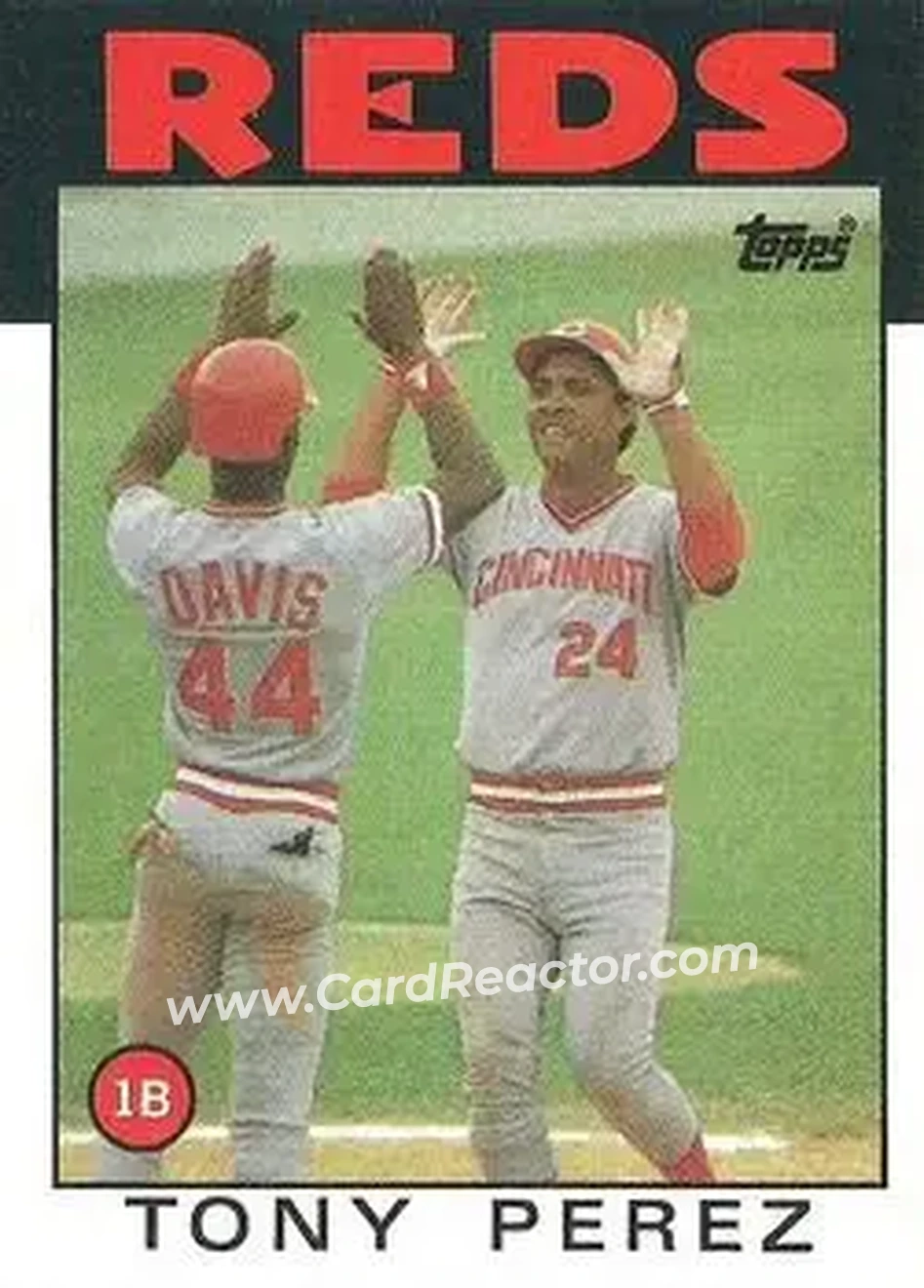 1986 Topps #85 Tony Pérez