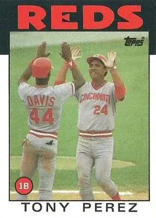 1986 Topps #85 Tony Pérez