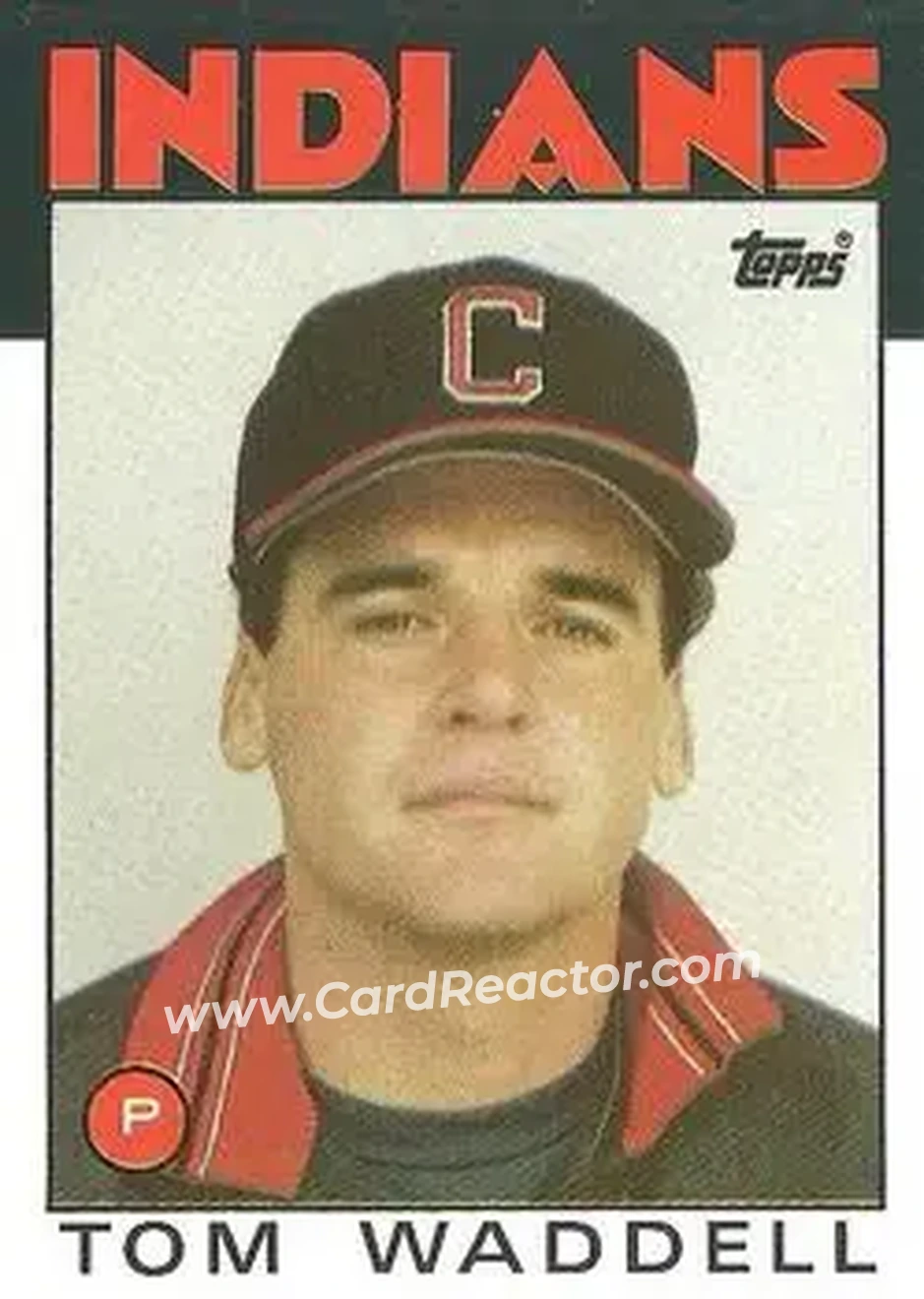 1986 Topps #86 Tom Waddell