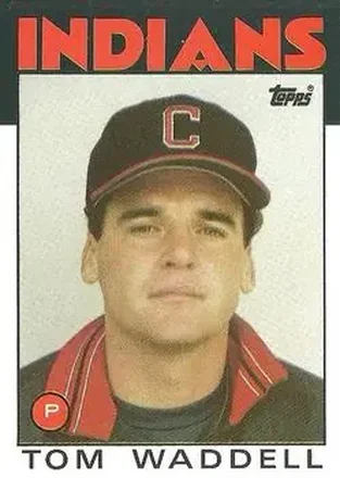 1986 Topps #86 Tom Waddell