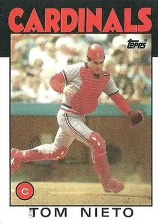 1986 Topps #88 Tom Nieto
