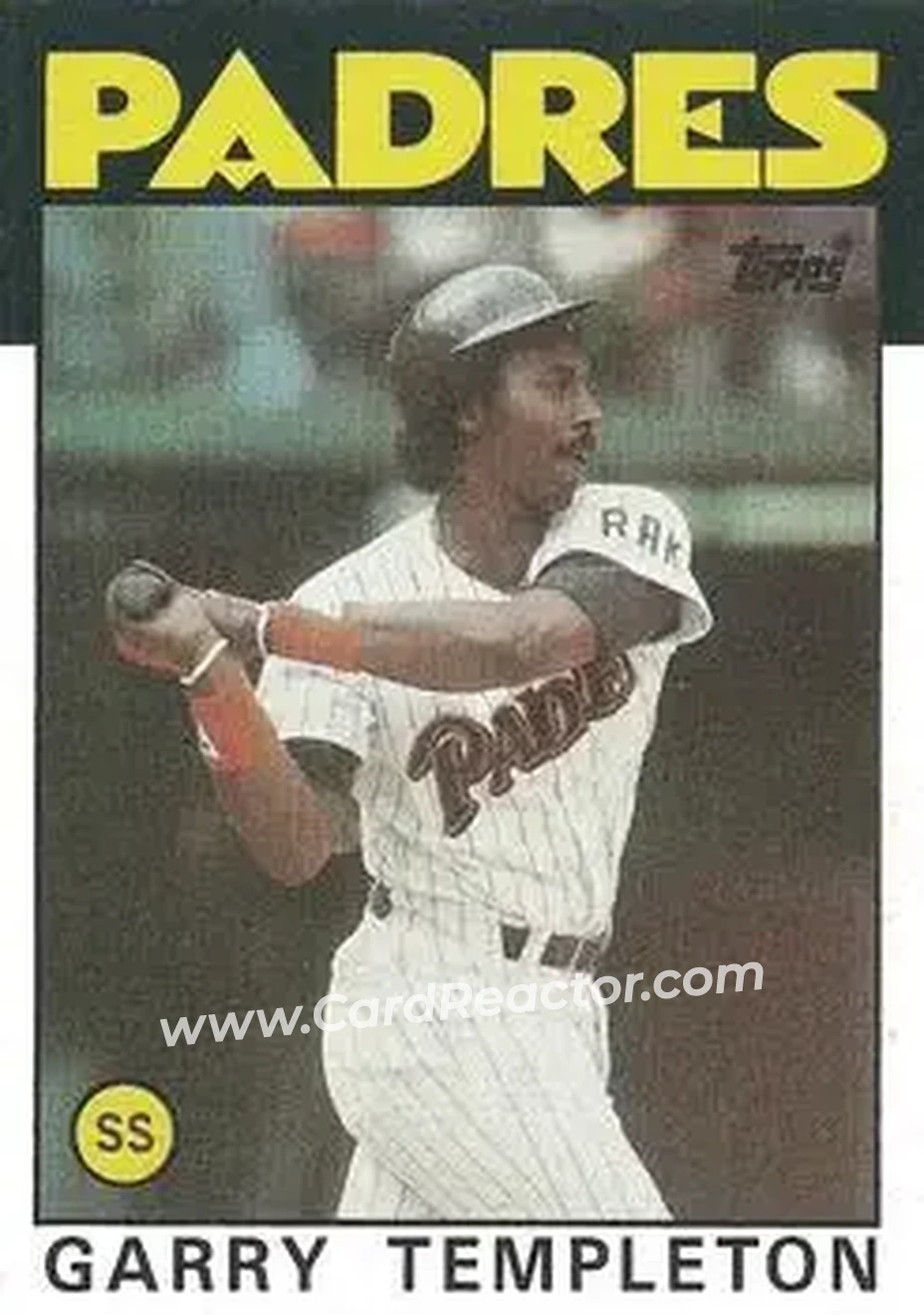 1986 Topps #90 Garry Templeton