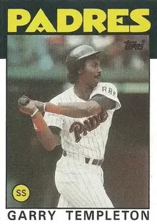 1986 Topps #90 Garry Templeton