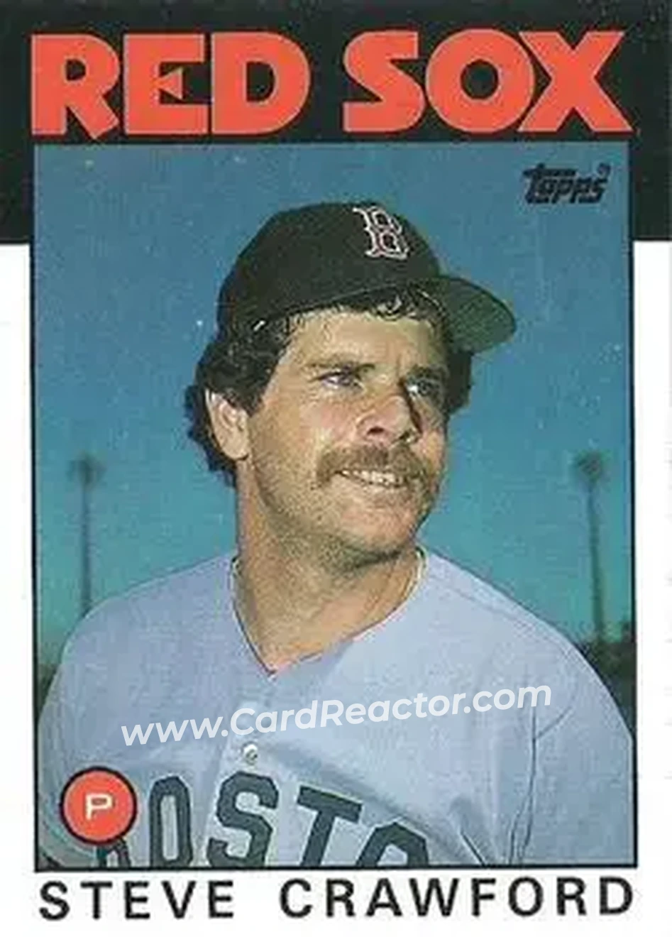 1986 Topps #91 Steve Crawford