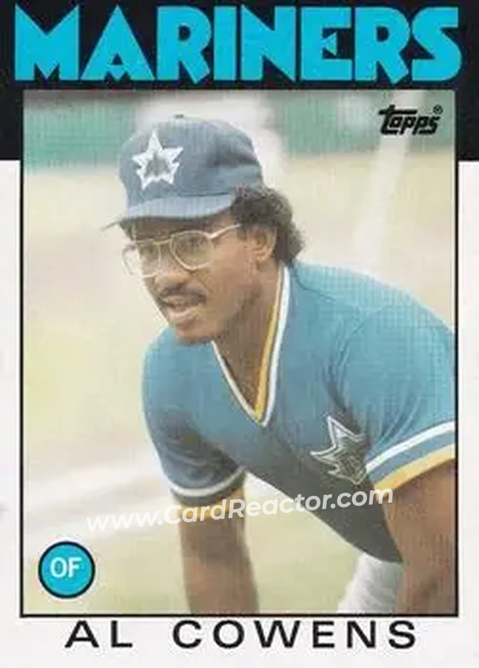 1986 Topps #92 Al Cowens