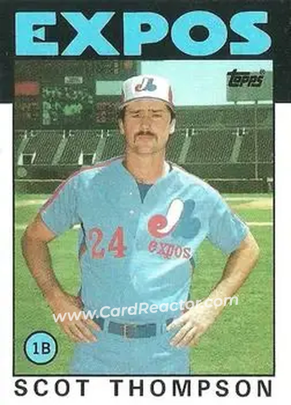 1986 Topps #93 Scot Thompson