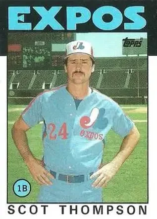 1986 Topps #93 Scot Thompson