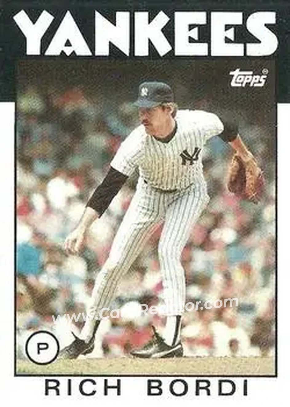 1986 Topps #94 Rich Bordi
