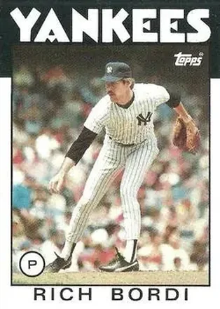 1986 Topps #94 Rich Bordi