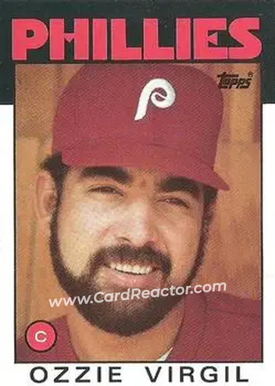1986 Topps #95 Ozzie Virgil