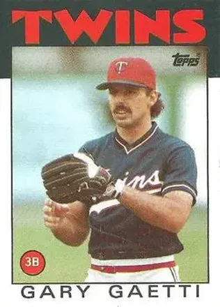 1986 Topps #97 Gary Gaetti